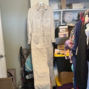 Universal Thread Light Tan Jumpsuit